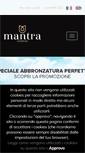 Mobile Screenshot of mantracosmetics.com